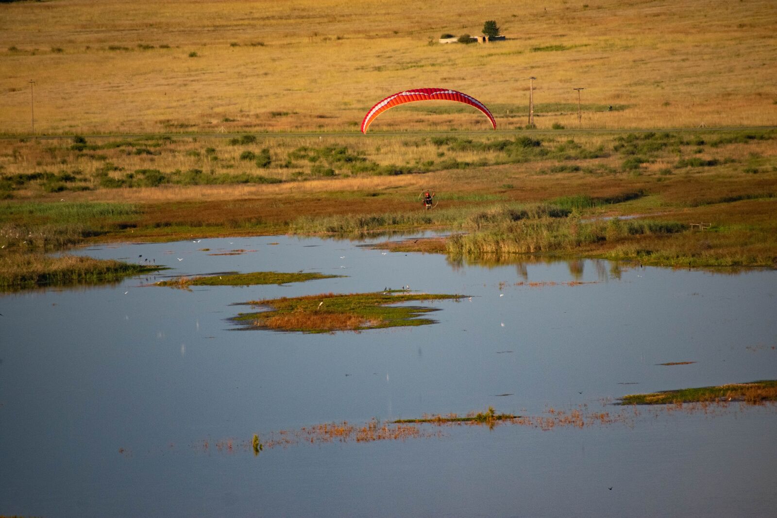 Nikon D3400 sample photo. Paramotor, flight, paragliding photography