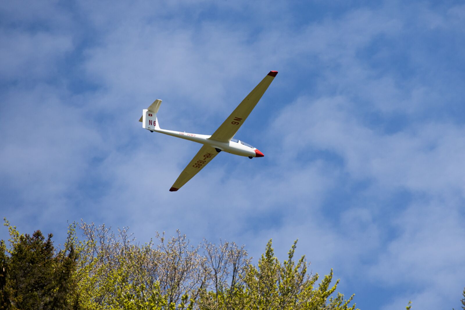 Canon EOS R sample photo. Gliding, aircraft, glide photography