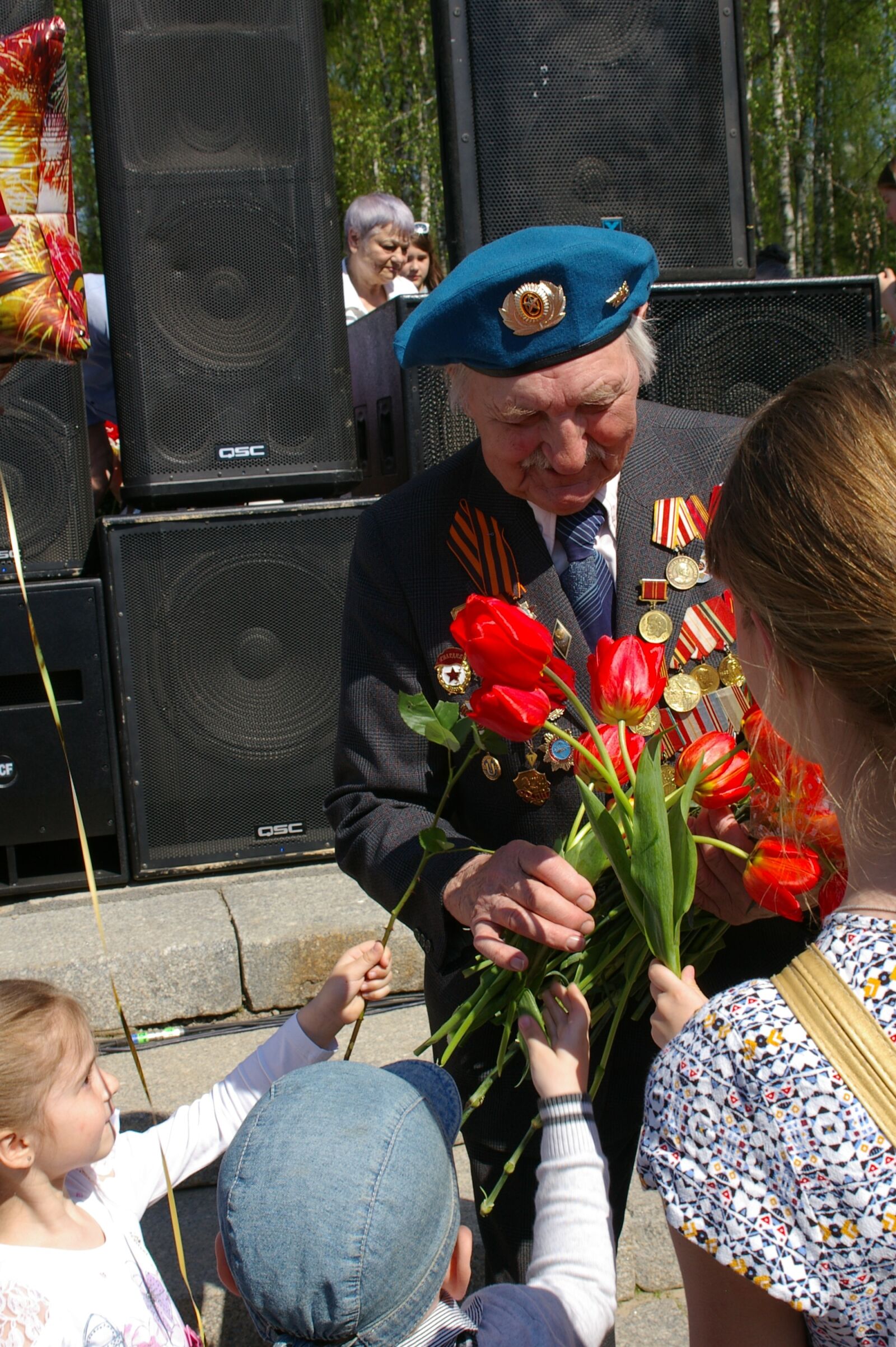 Pentax *ist DS sample photo. Victory day, obninsk, the photography