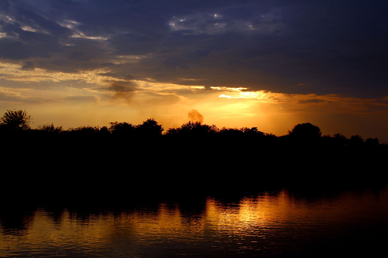 Canon EOS 700D (EOS Rebel T5i / EOS Kiss X7i) sample photo. Sunset, water, reflection photography