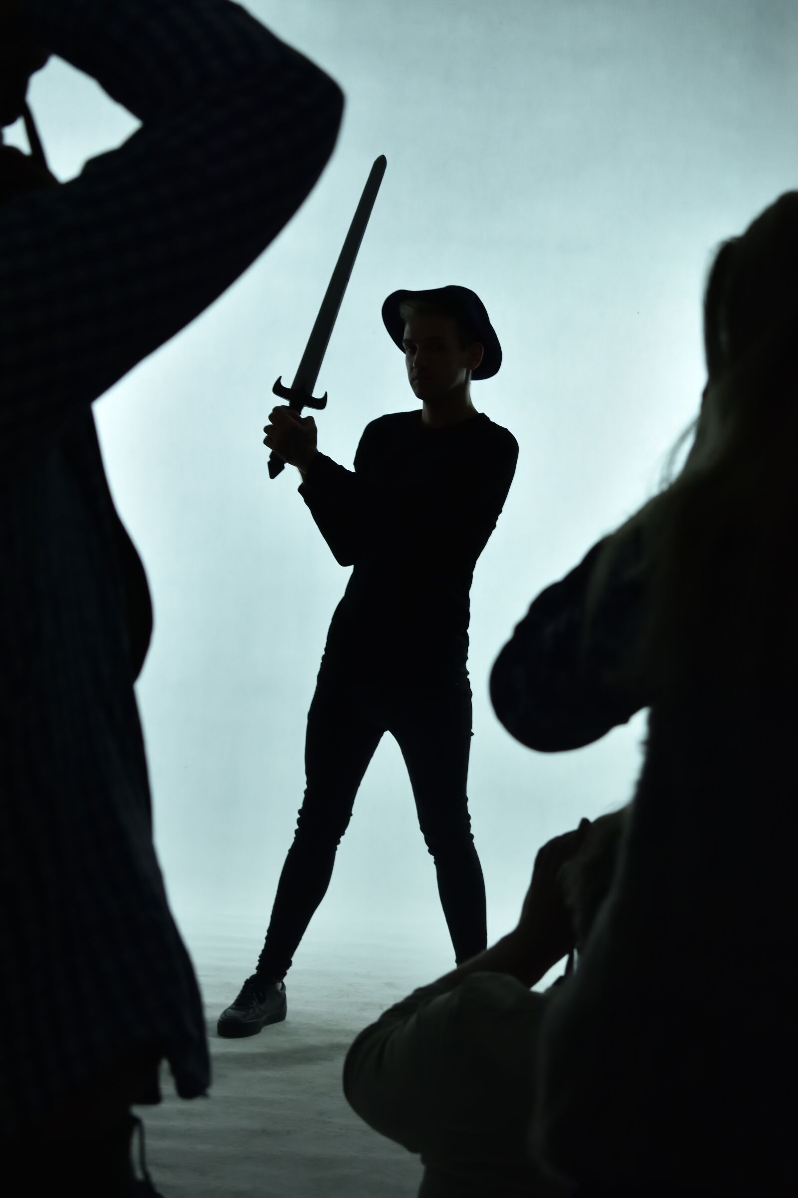 Nikon D3500 sample photo. Sword, session, posing photography