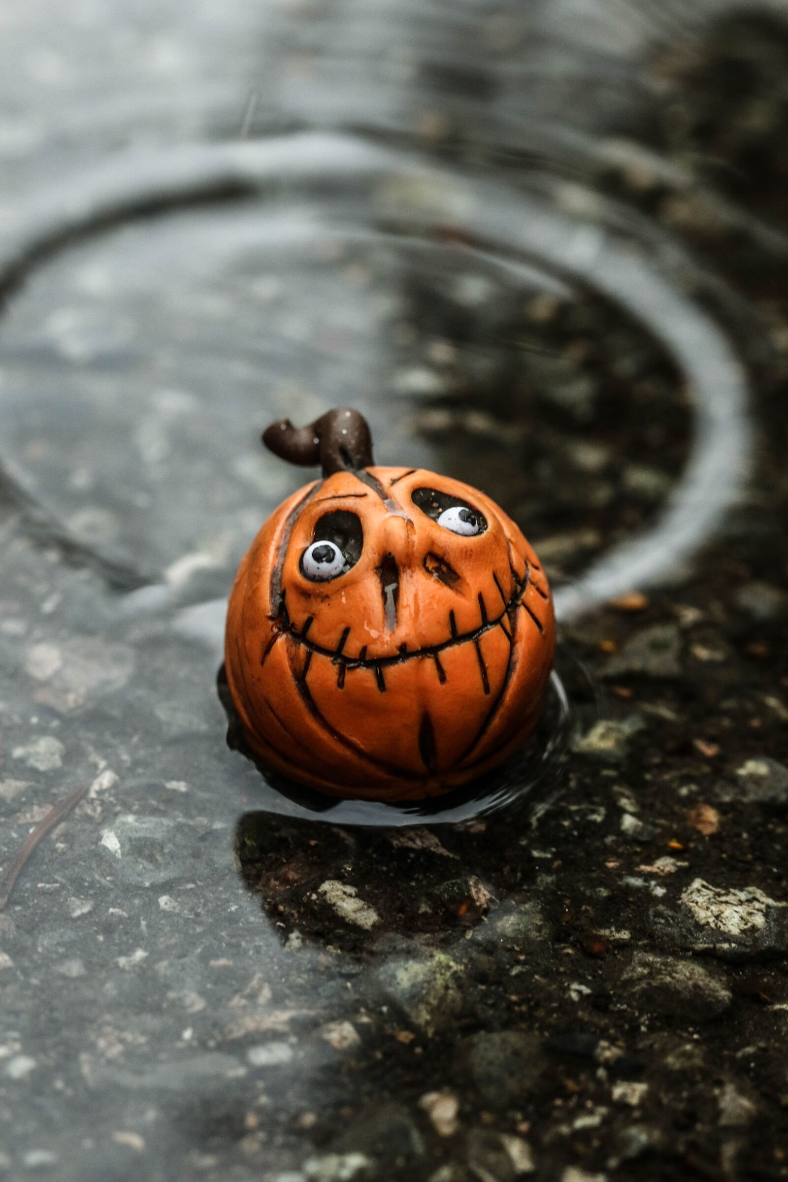 Canon EOS 7D Mark II sample photo. Toy, figure, pumpkin photography