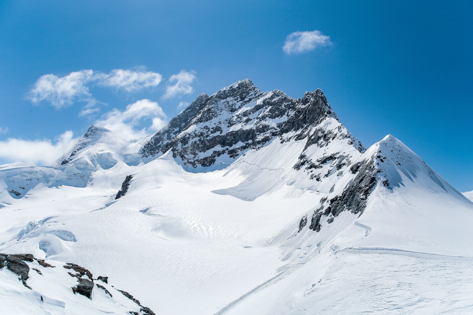 Canon EOS 6D sample photo. Jungfrau, swiss, icecap photography
