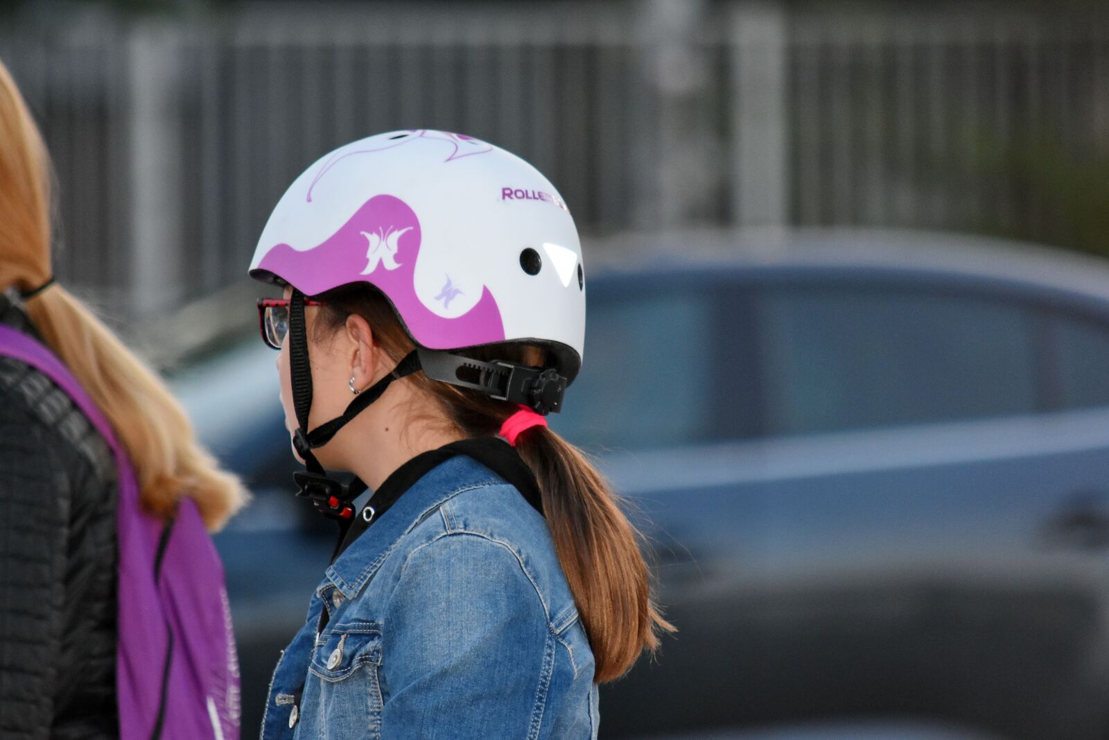 Nikon D5500 sample photo. Bicycle, eyeglasses, school child photography