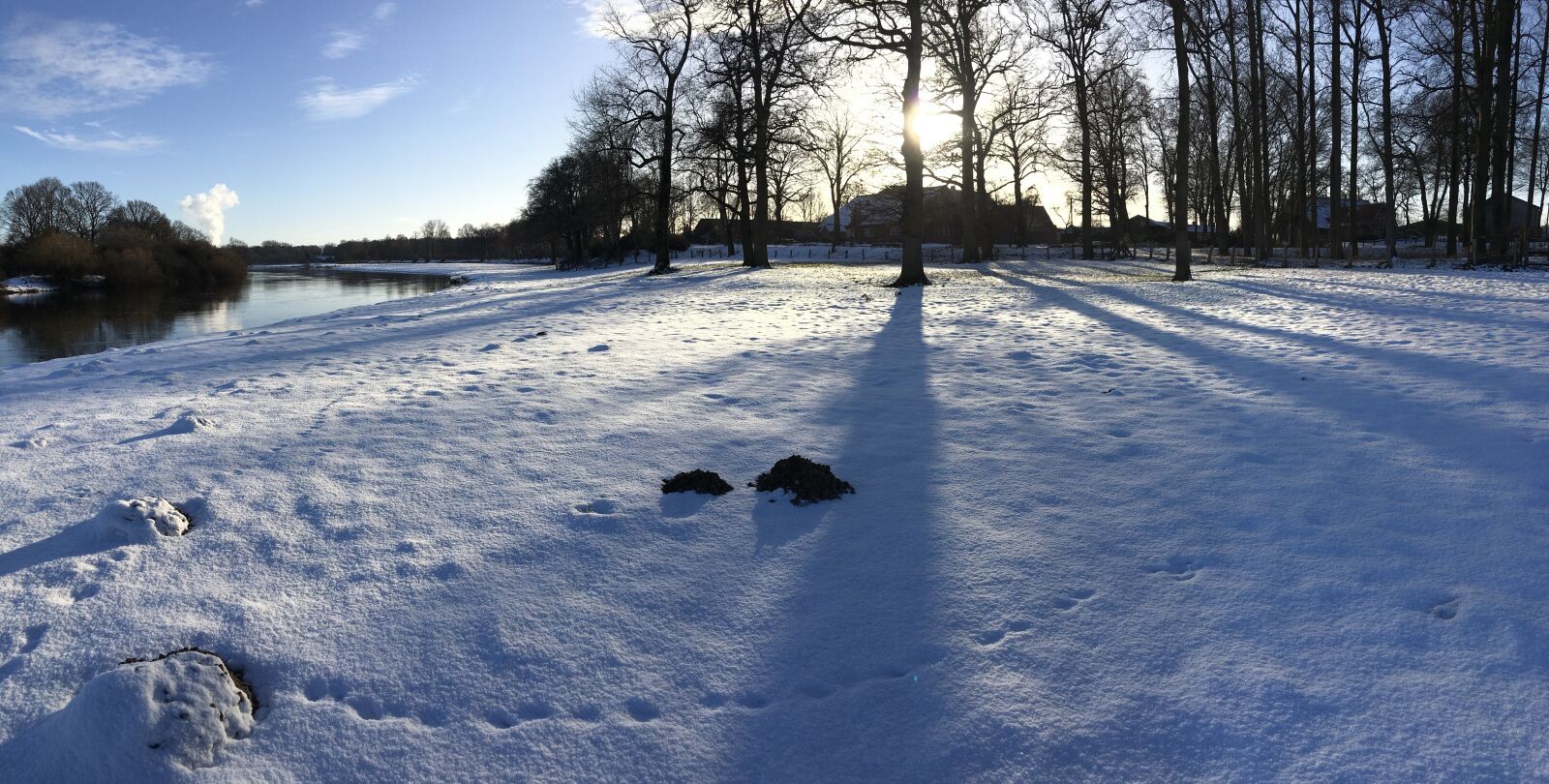 iPad Pro back camera 4.15mm f/2.2 sample photo. Snow, winter, panorama photography
