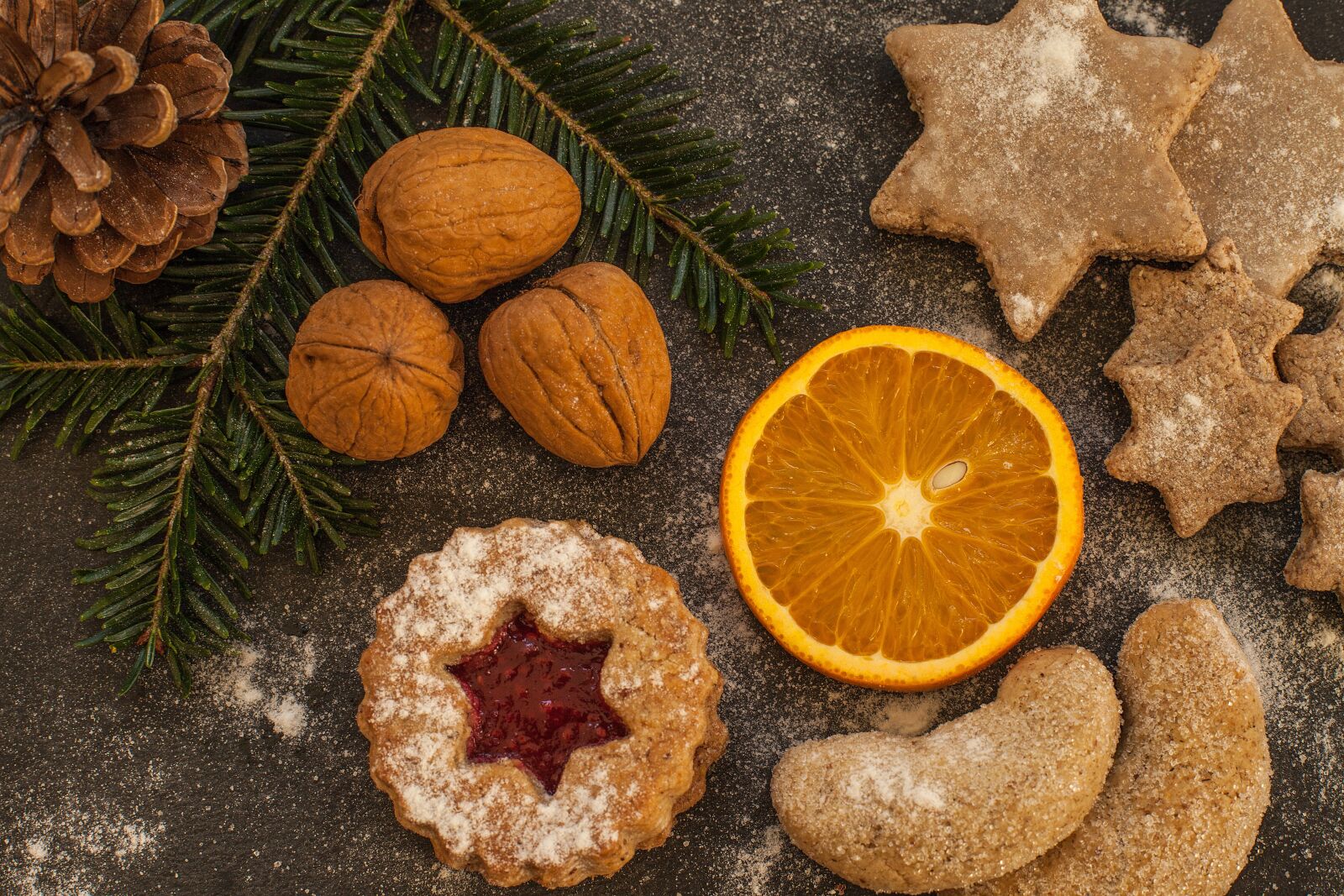 Canon EOS 5D Mark II sample photo. Cookie, cookies, small cakes photography
