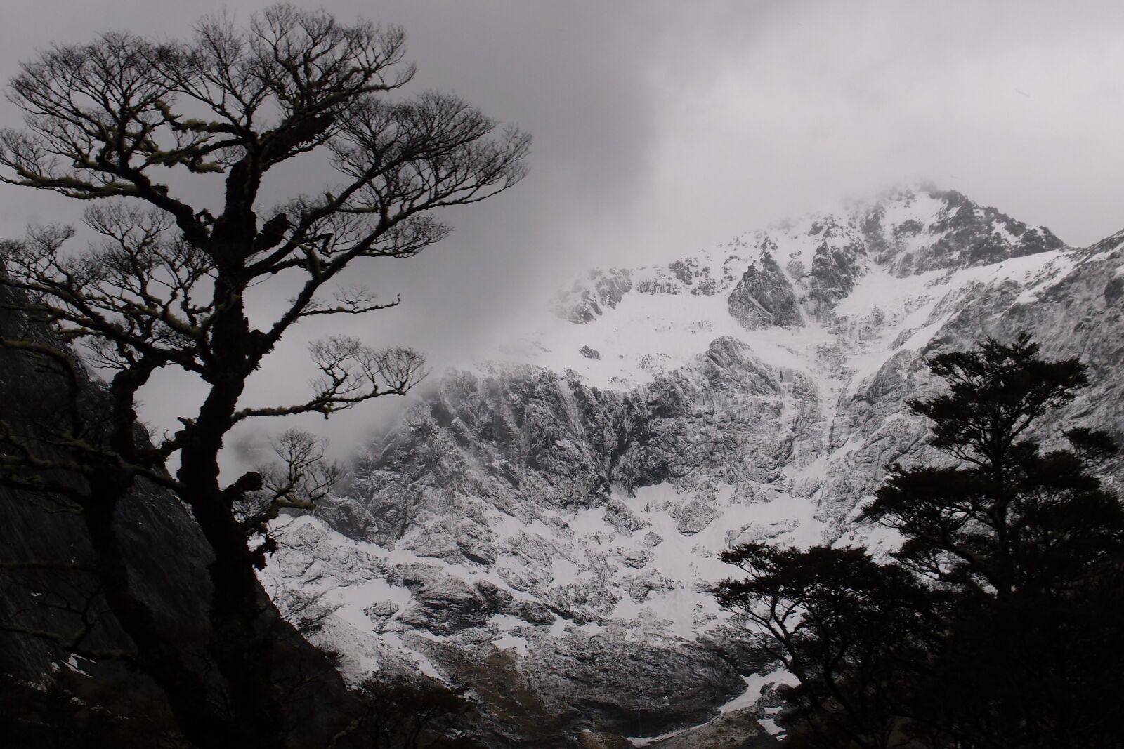 Olympus XZ-1 sample photo. New zealand, mountain, snow photography