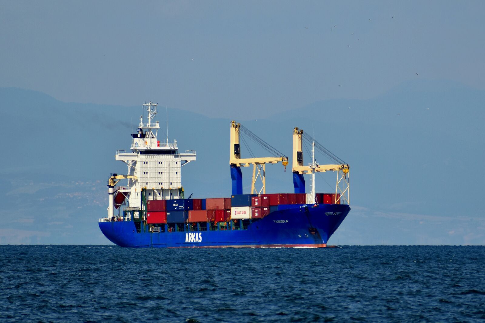 Nikon D3500 sample photo. Ship, cargo, vessel photography