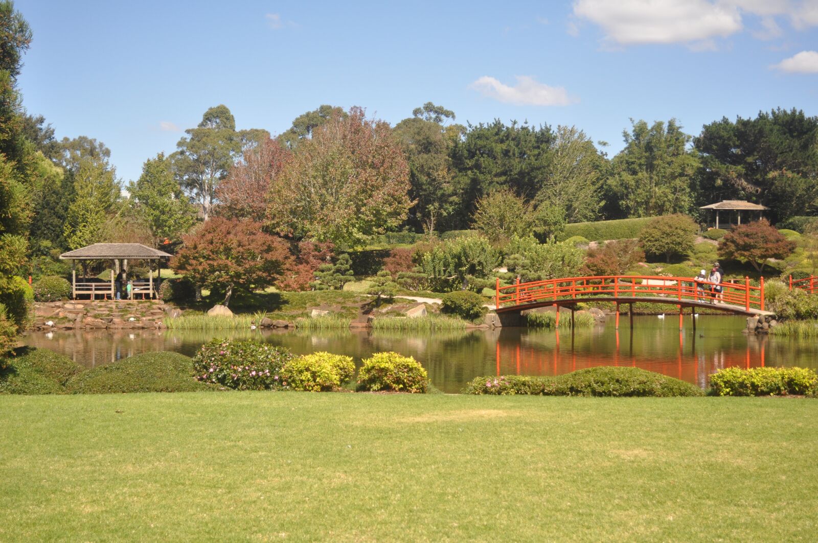 Nikon D90 sample photo. Japanese, gardens, bridge photography