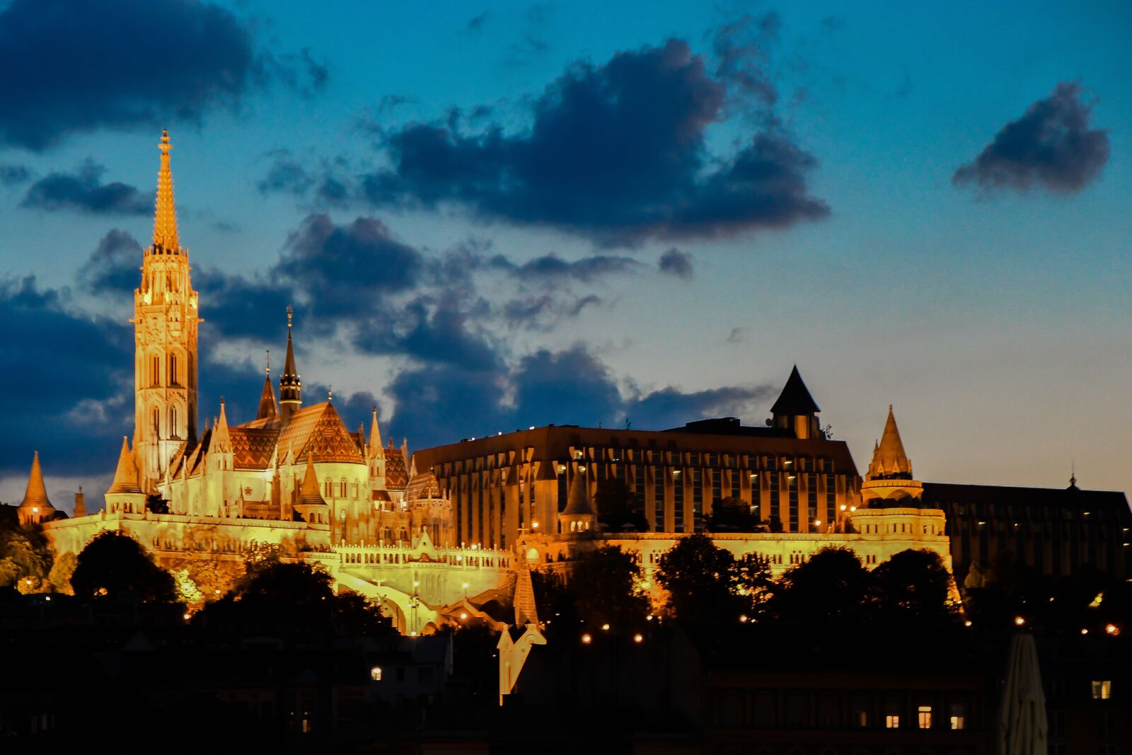 Nikon D7500 sample photo. Fishermen's bastion, castle, blue photography