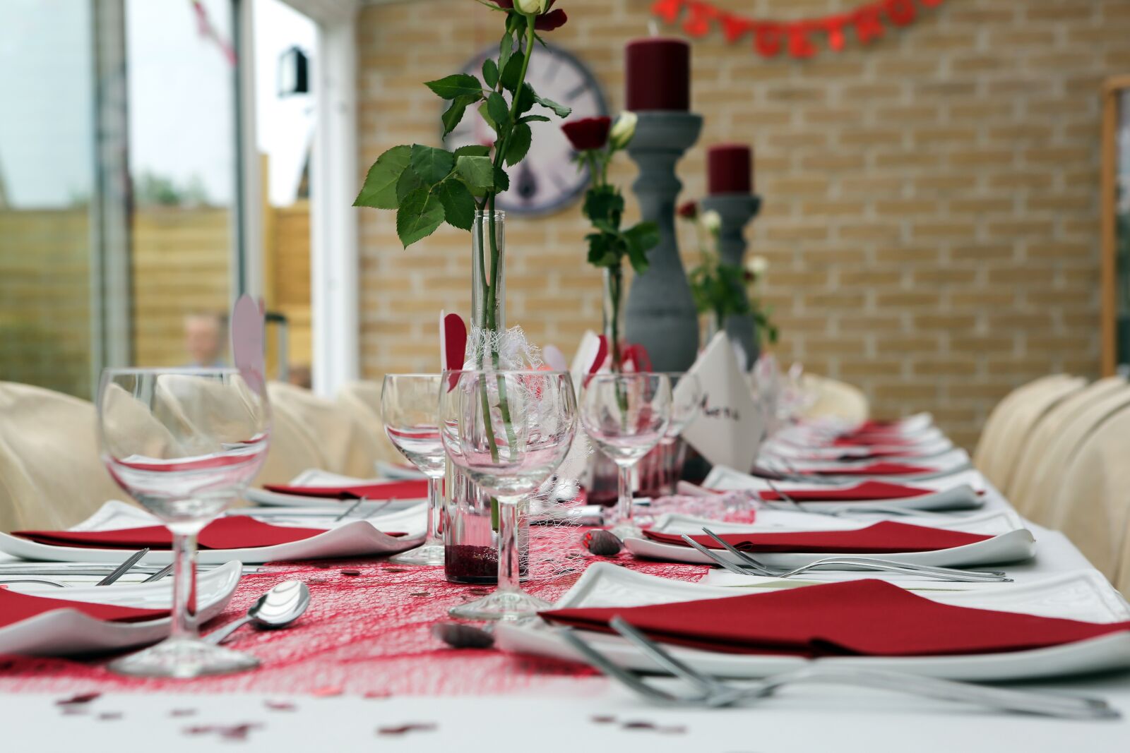 Canon EF 24-70mm F2.8L USM sample photo. Party, table, wedding photography