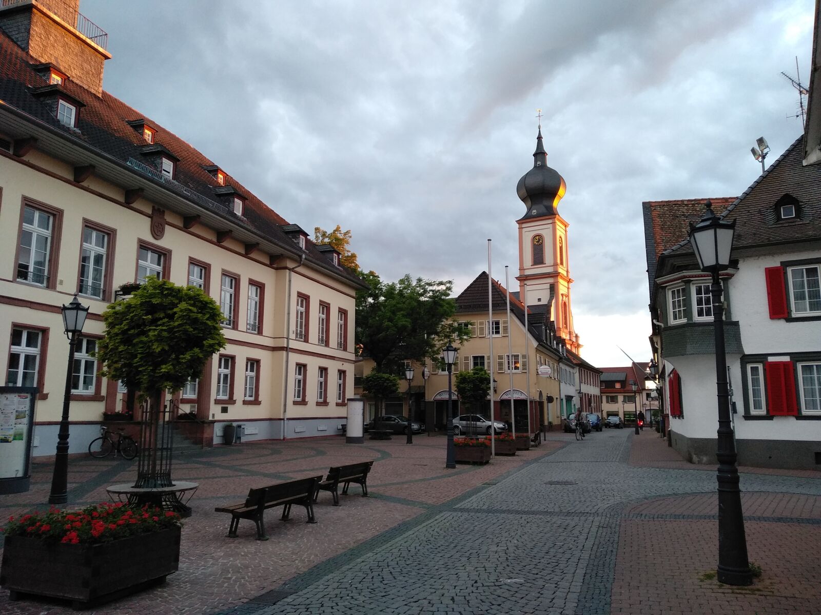 Xiaomi Redmi 5 Plus sample photo. Gernsheim, town home, church photography