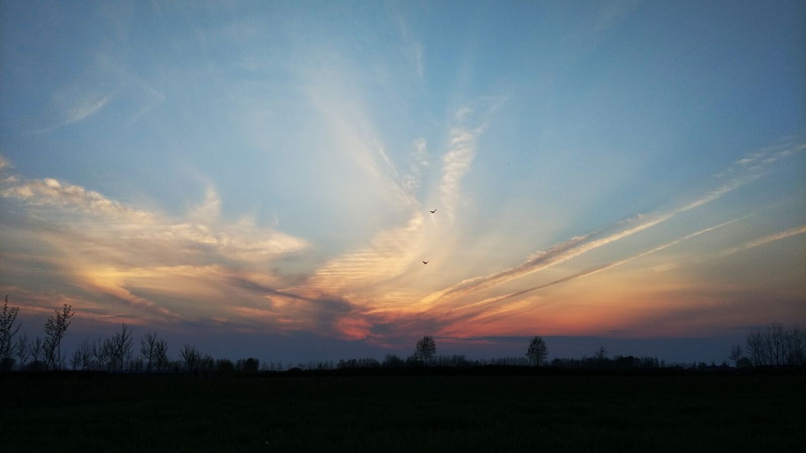 Xiaomi Mi-4c sample photo. Sunset glow, sunset, landscape photography