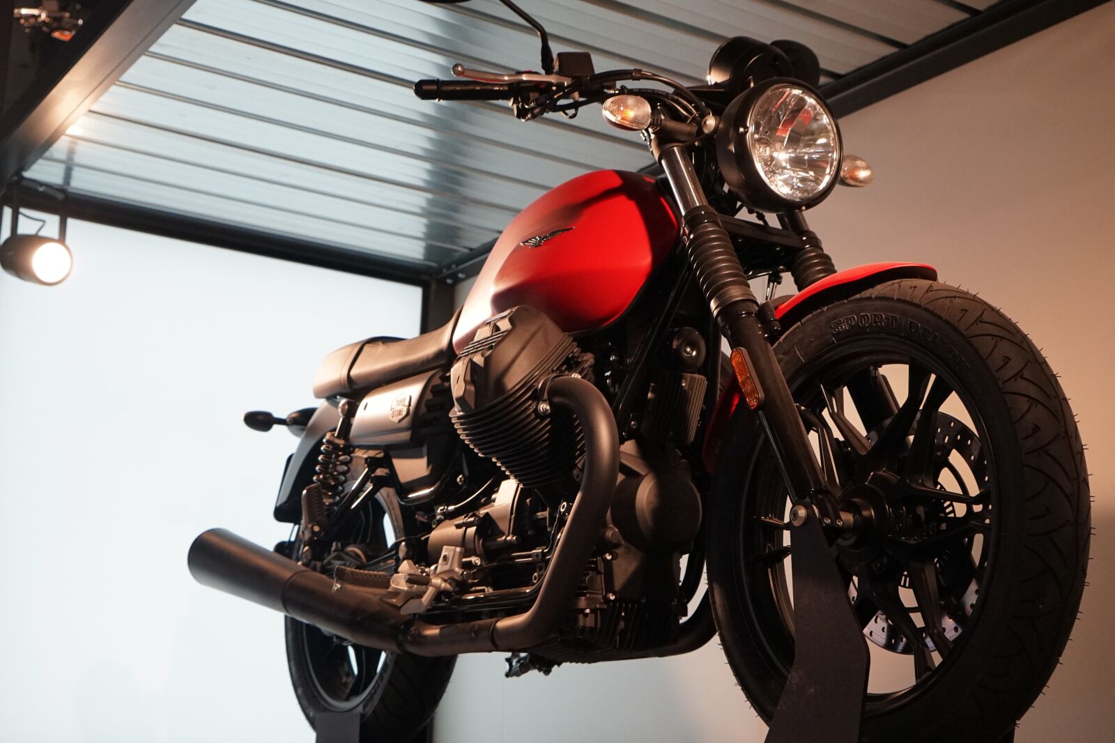 Sony a7 II + Sony Vario Tessar T* FE 24-70mm F4 ZA OSS sample photo. Motorcycle, moped, motor photography