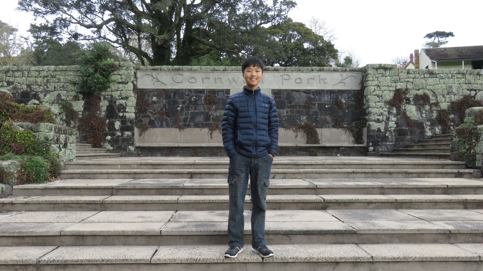 Canon PowerShot SX710 HS sample photo. Boy, central, park, smile photography