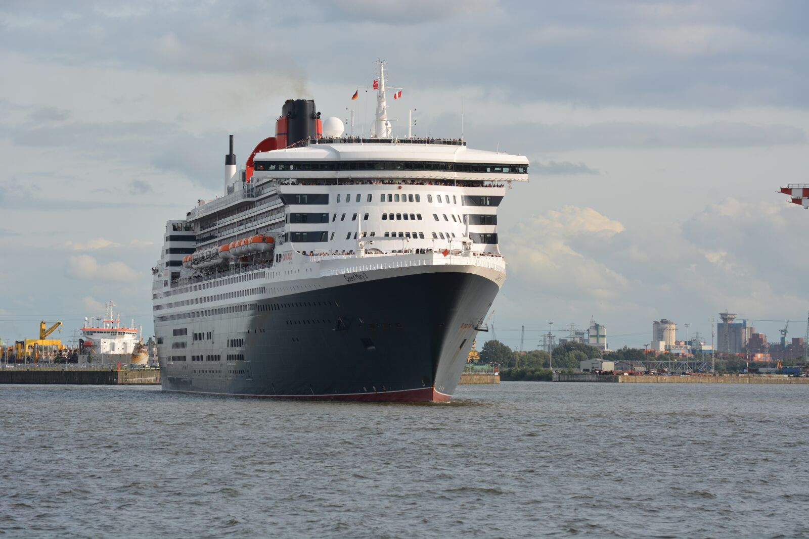 Nikon D7100 sample photo. Transport, ship, queen mary 2 photography