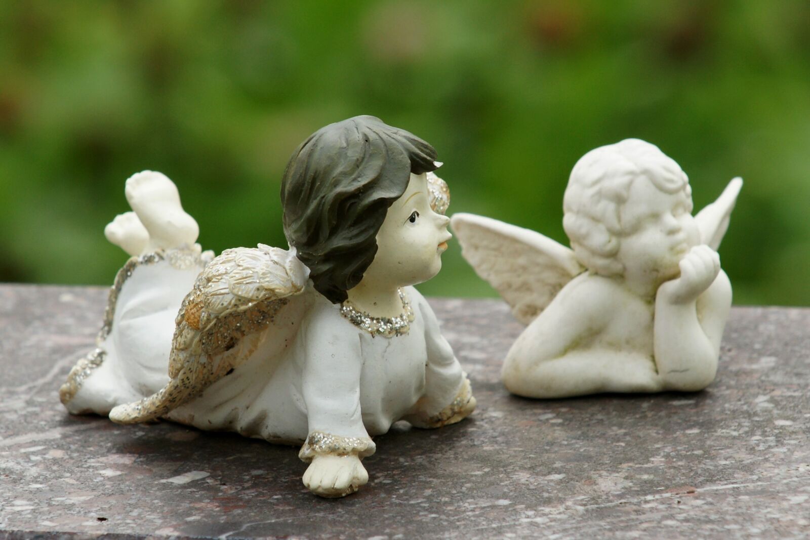 Sony Alpha DSLR-A700 sample photo. Angel, angel figure, contemplative photography