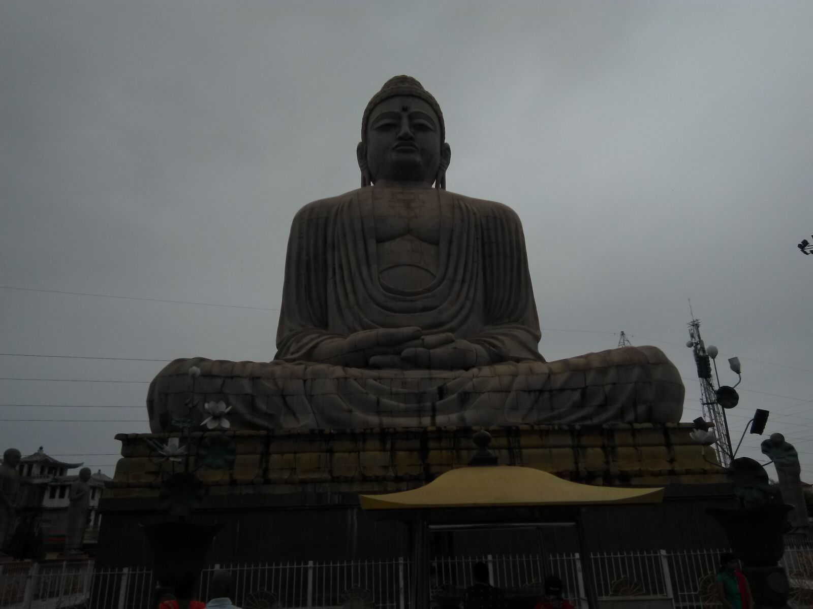 HMD Global Nokia 2 sample photo. Giant buddha, bihar, bodhgaya photography