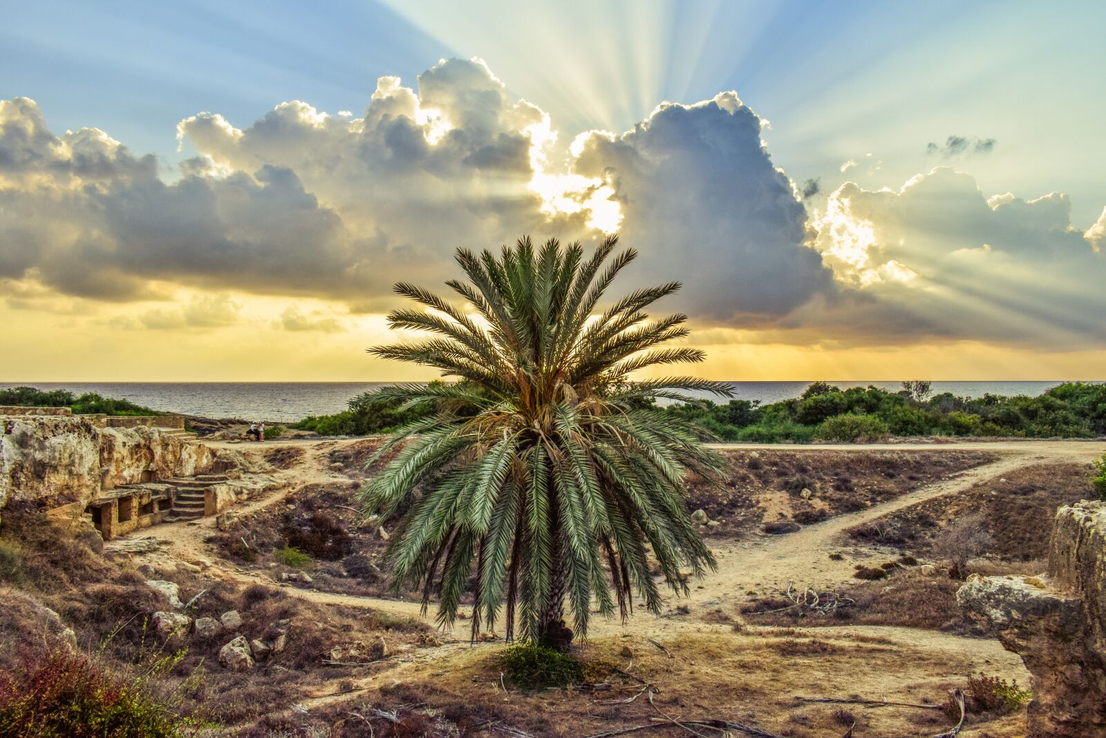Nikon D3300 sample photo. Cyprus, paphos, tombs of photography