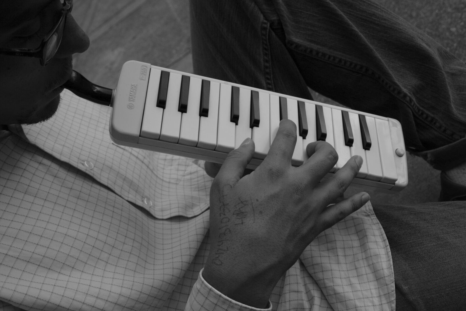 Canon EOS 400D (EOS Digital Rebel XTi / EOS Kiss Digital X) sample photo. Black, and, white, contact photography
