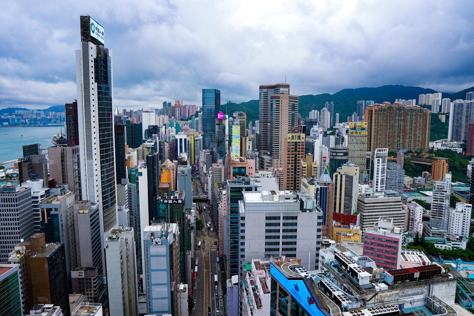 Sigma 16mm F1.4 DC DN | C sample photo. Hongkong, skyline, cityscape photography