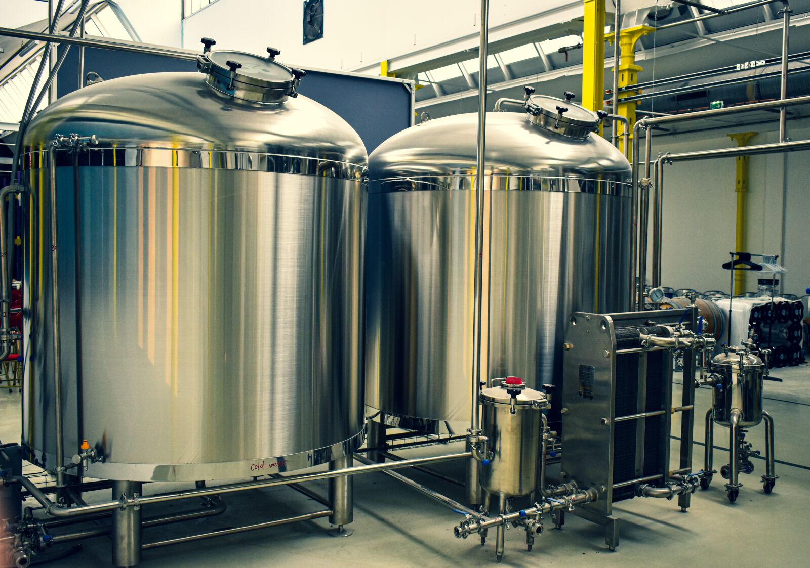 Nikon D5600 sample photo. Tanks, brewery, fermentation photography