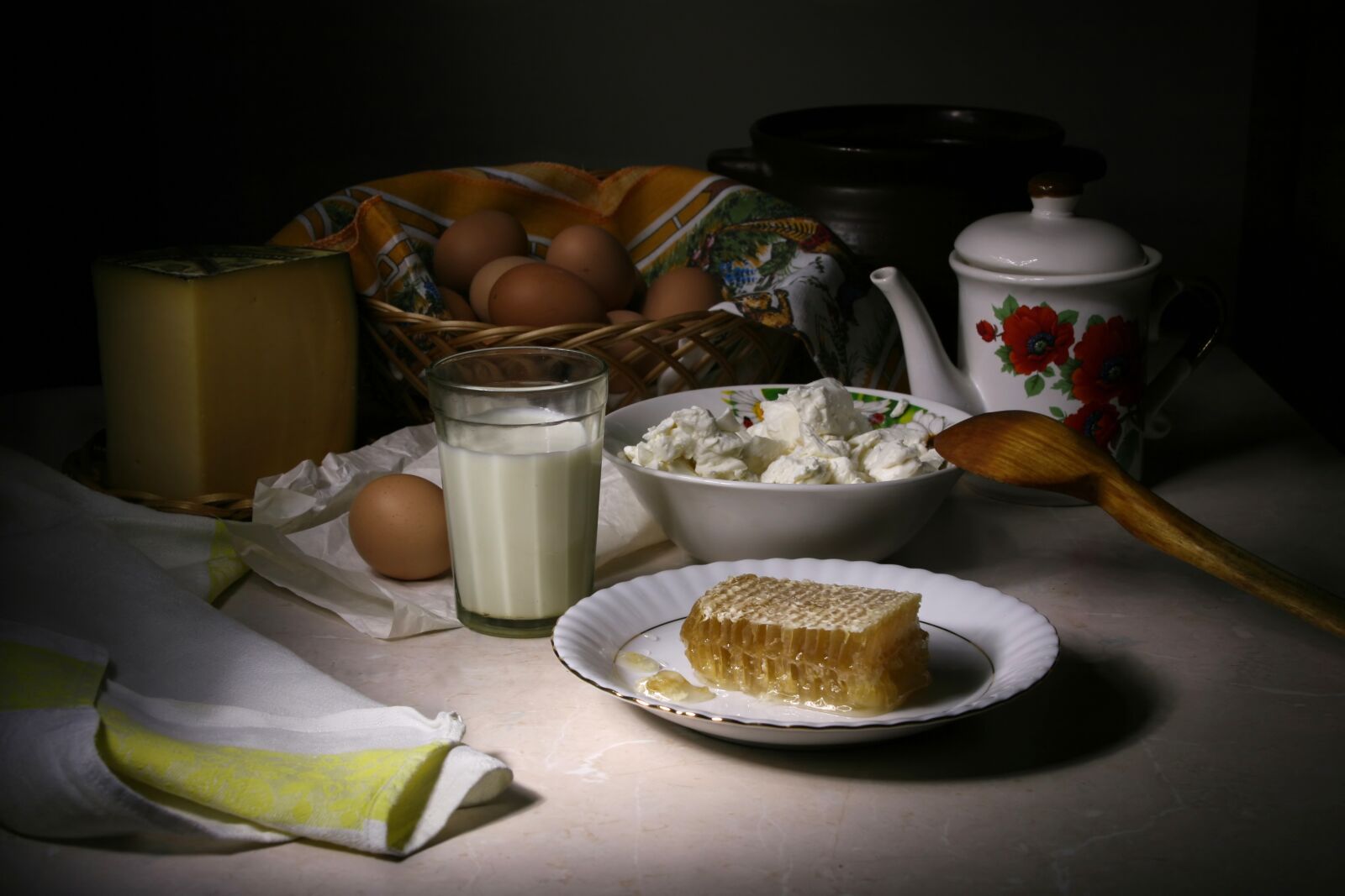 Canon EOS 30D sample photo. Breakfast, still life with photography