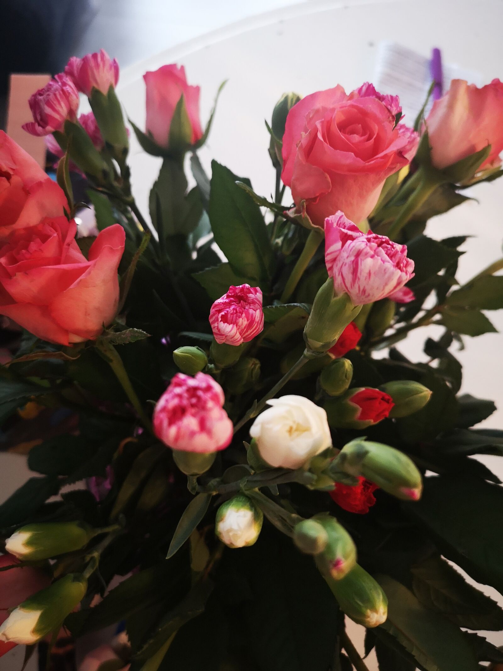 HUAWEI CLT-L29 sample photo. Cloves, roses, with a photography