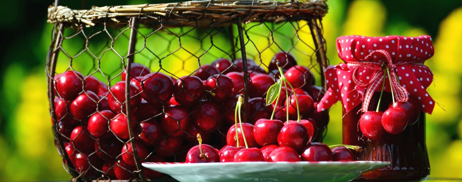 Nikon D5100 sample photo. Cherry, jam, jar, fruit photography