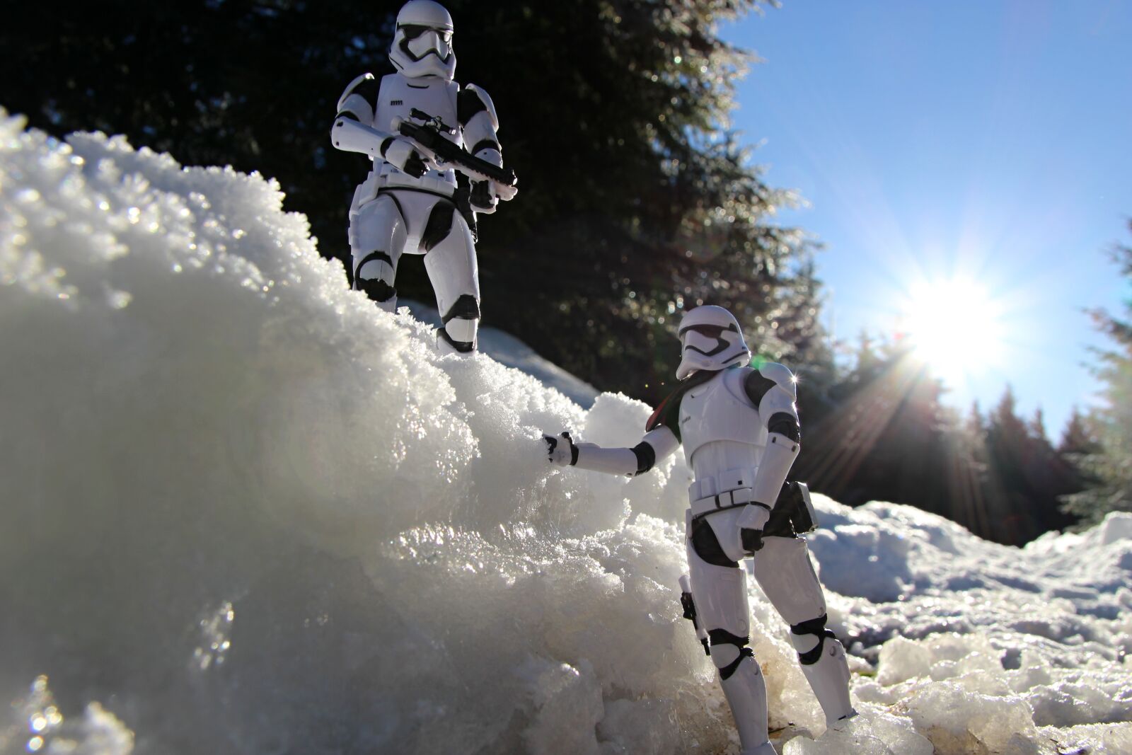 Canon EOS 100D (EOS Rebel SL1 / EOS Kiss X7) sample photo. Star wars, fi gures photography