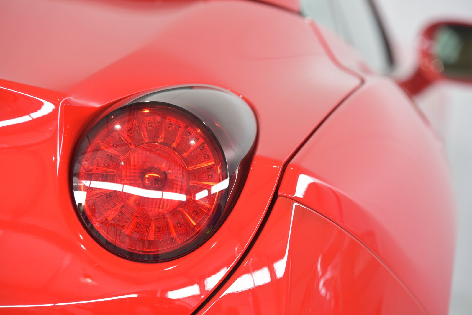 Nikon D750 sample photo. Ferrari, sports car, back photography