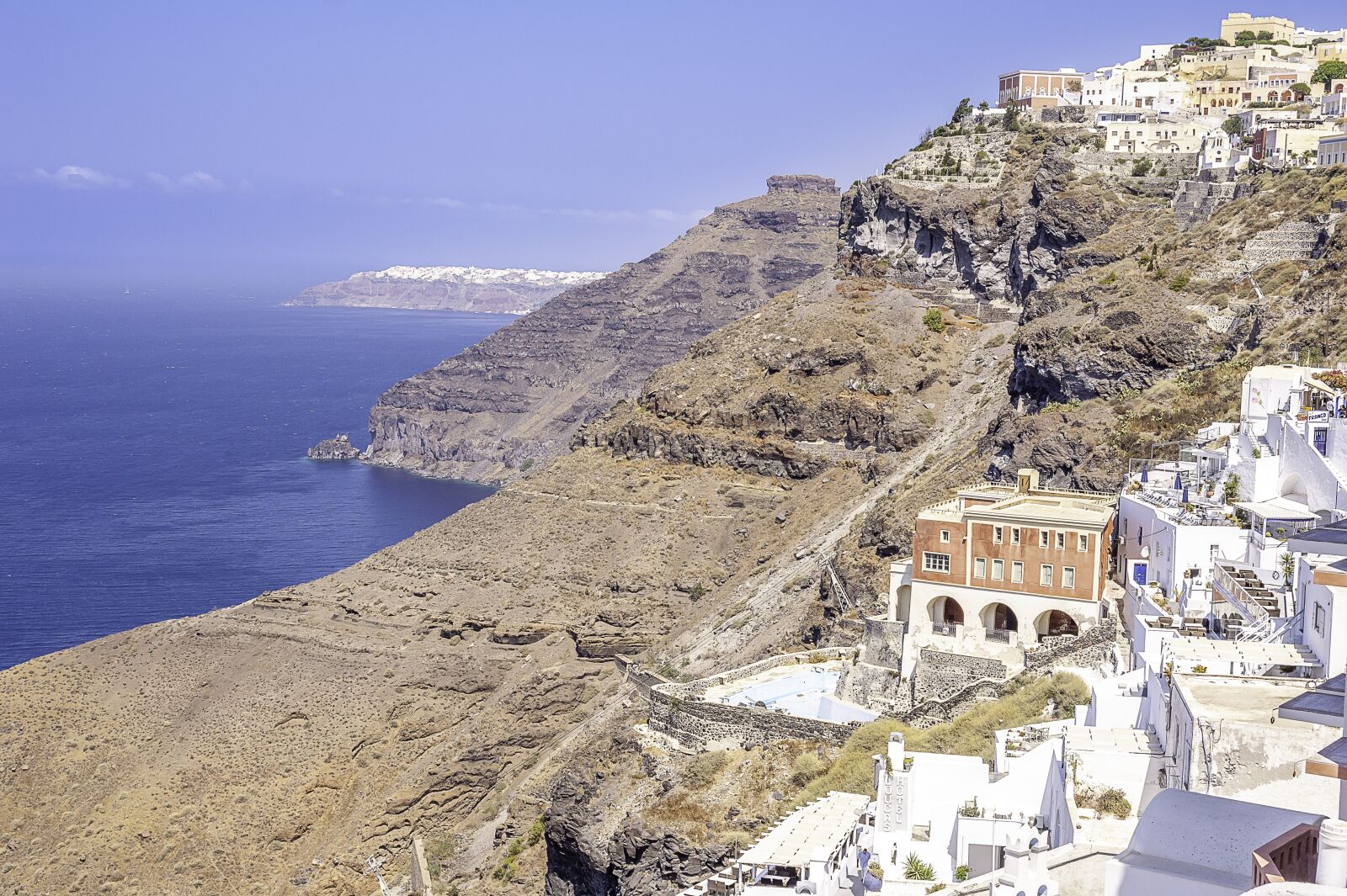 Nikon D700 sample photo. Santorini, greece, oia photography