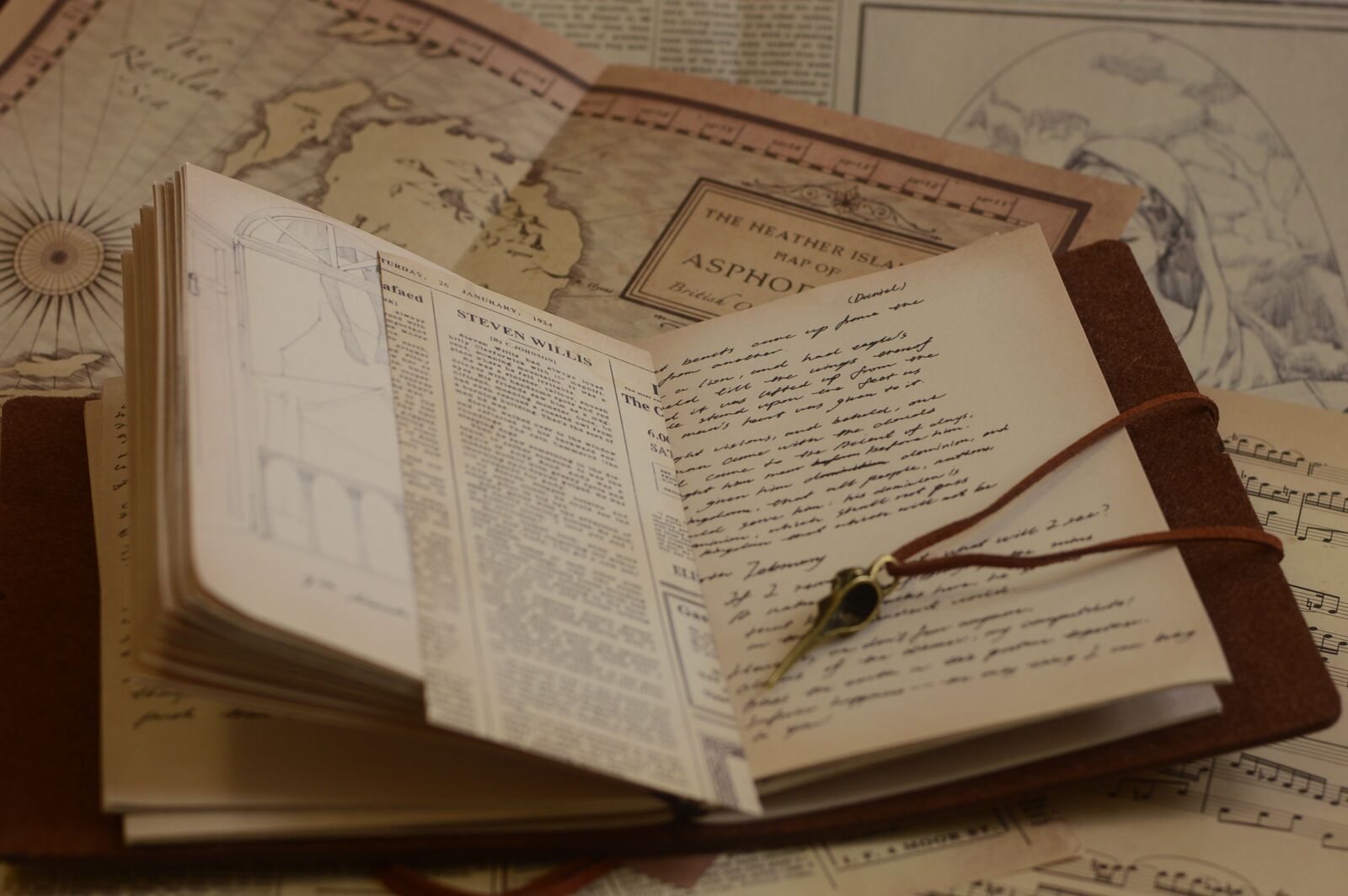 Nikon D3200 sample photo. Paper, file, retro photography