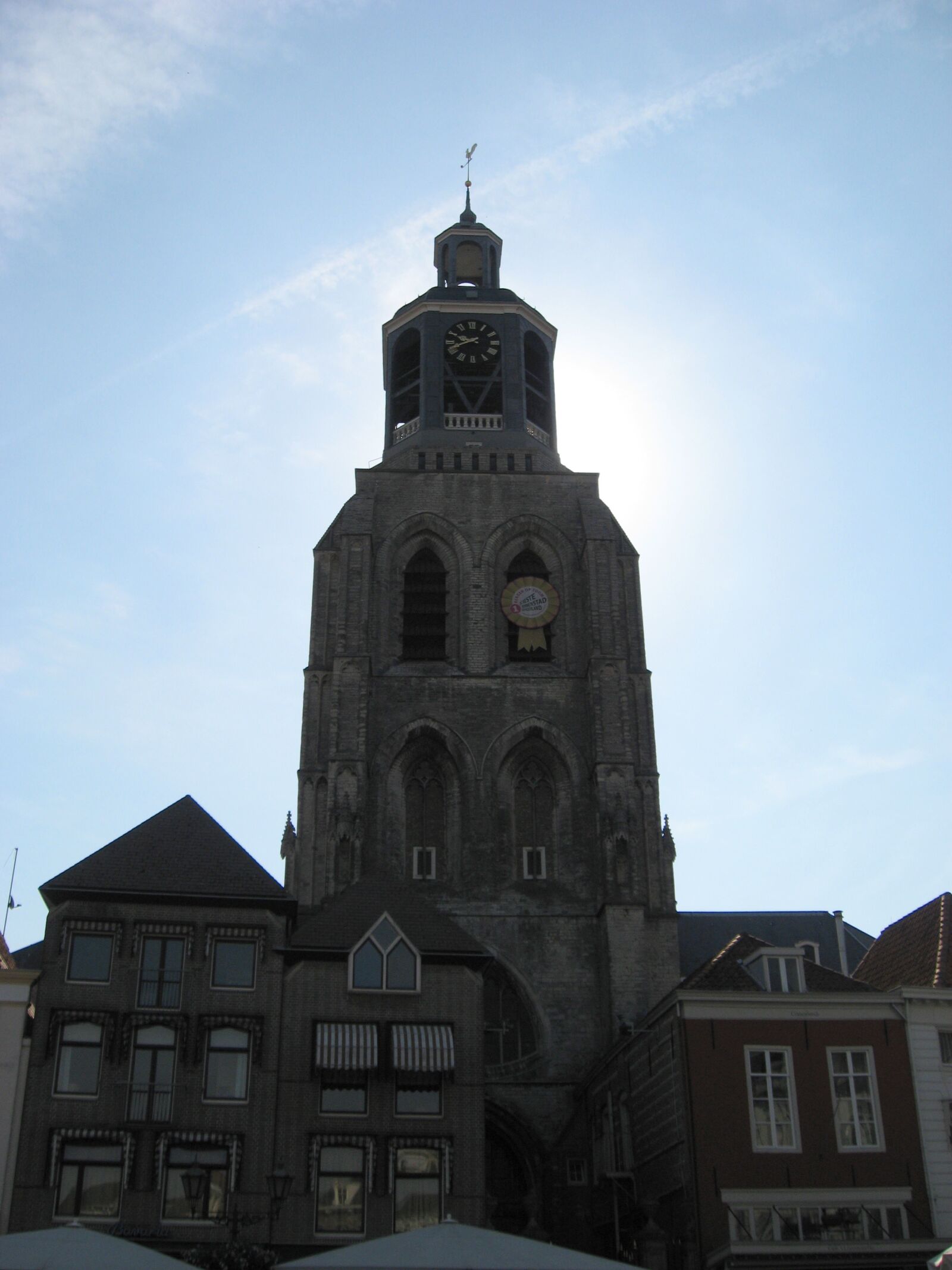 Canon POWERSHOT A550 sample photo. Church tower, peperbus, bergen photography