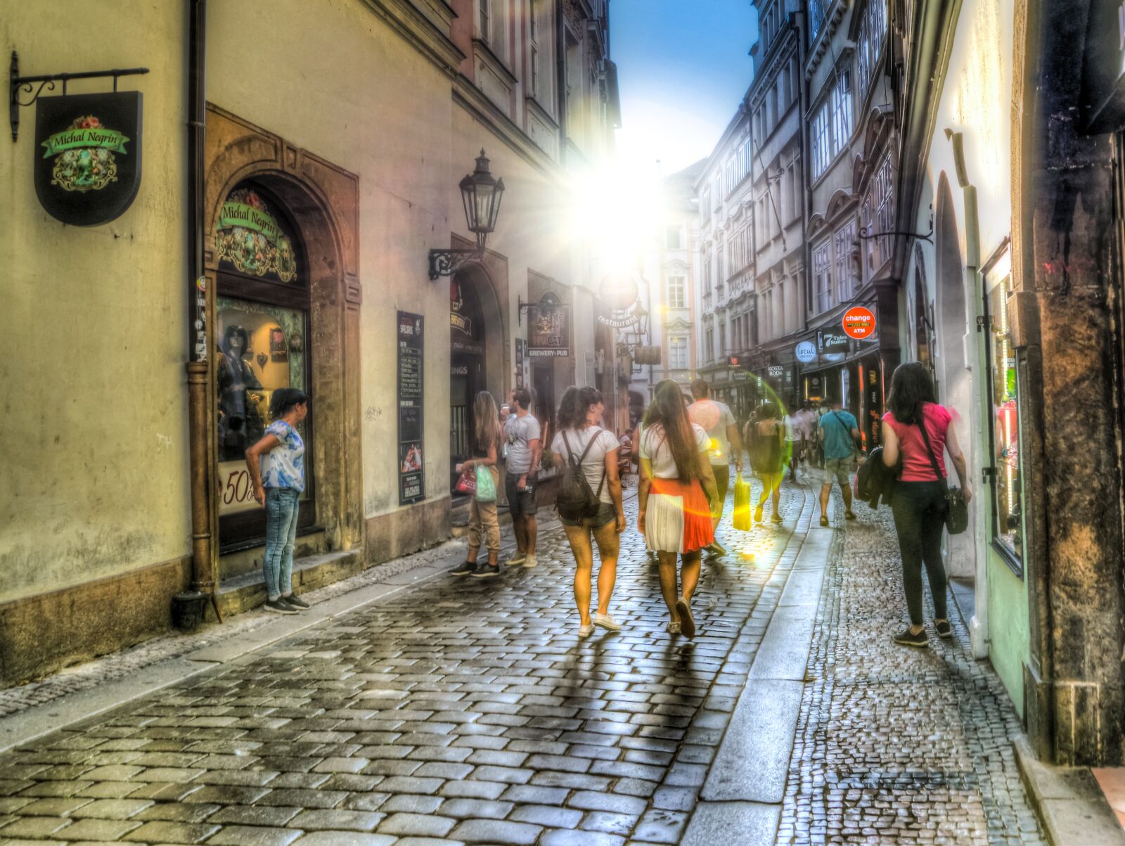 Nikon D610 sample photo. People, shopping, hdr photography