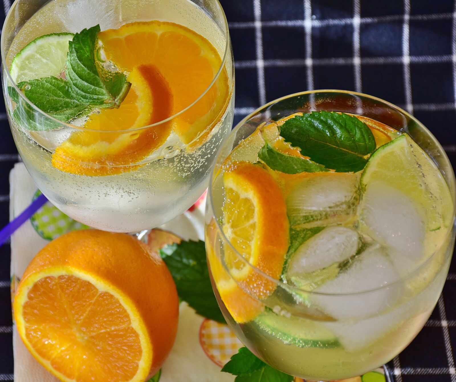 Nikon D7200 sample photo. Cocktail, prosecco, lime photography