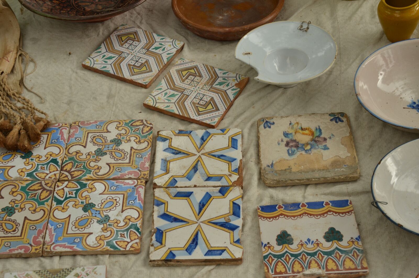 Nikon D7000 sample photo. Market, tile, motive photography