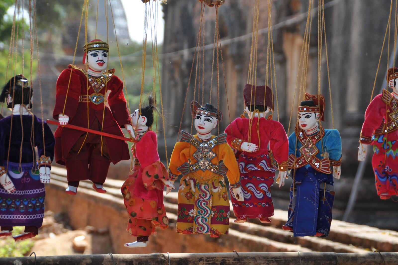 Nikon D5000 sample photo. Puppet, myanmar, doll photography