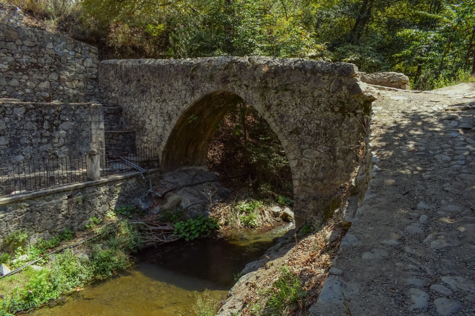 Nikon D3300 sample photo. Bridge, stone, river photography