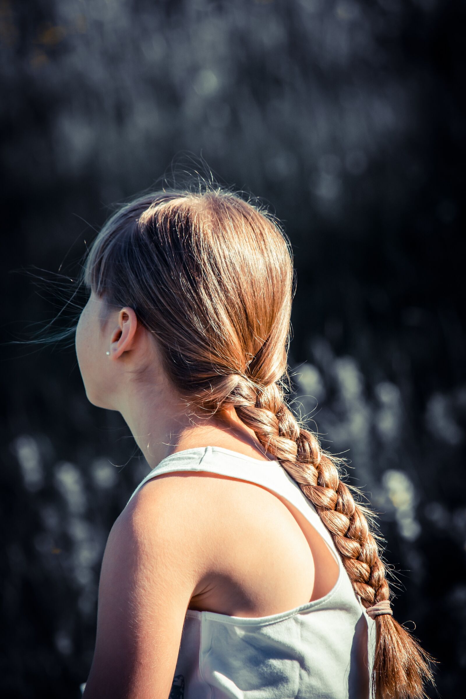 Nikon D7100 sample photo. Girl, red head, out photography