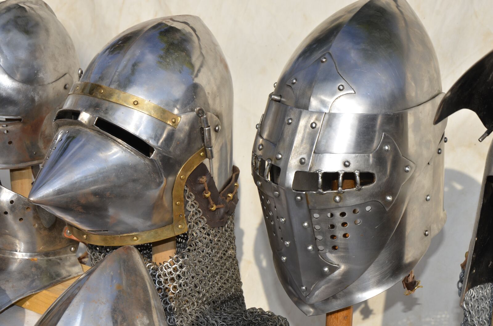 Nikon D7000 sample photo. Medieval, helm, medieval warfare photography