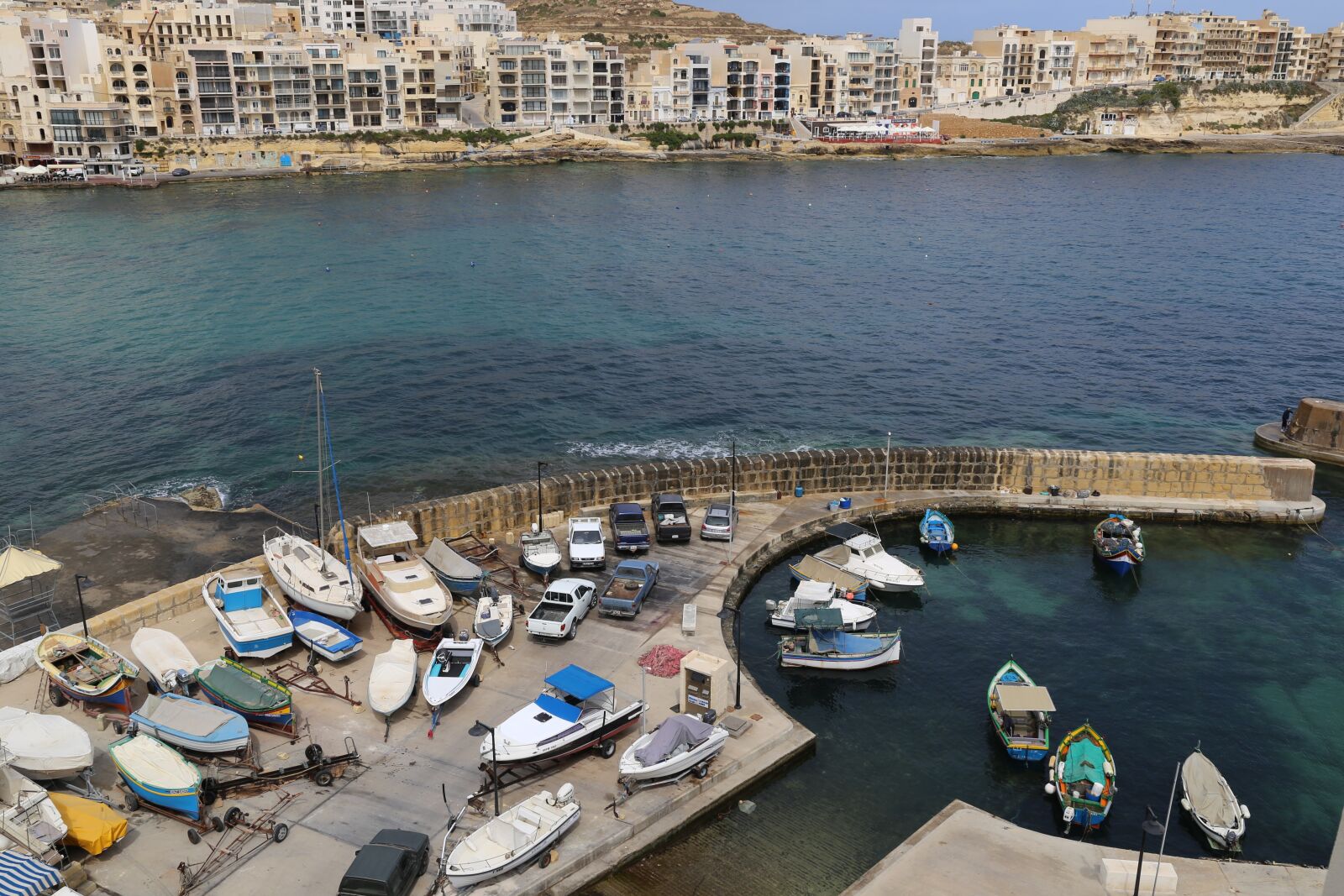 Canon EF 24-105mm F3.5-5.6 IS STM sample photo. Gozo, harbor, malta photography