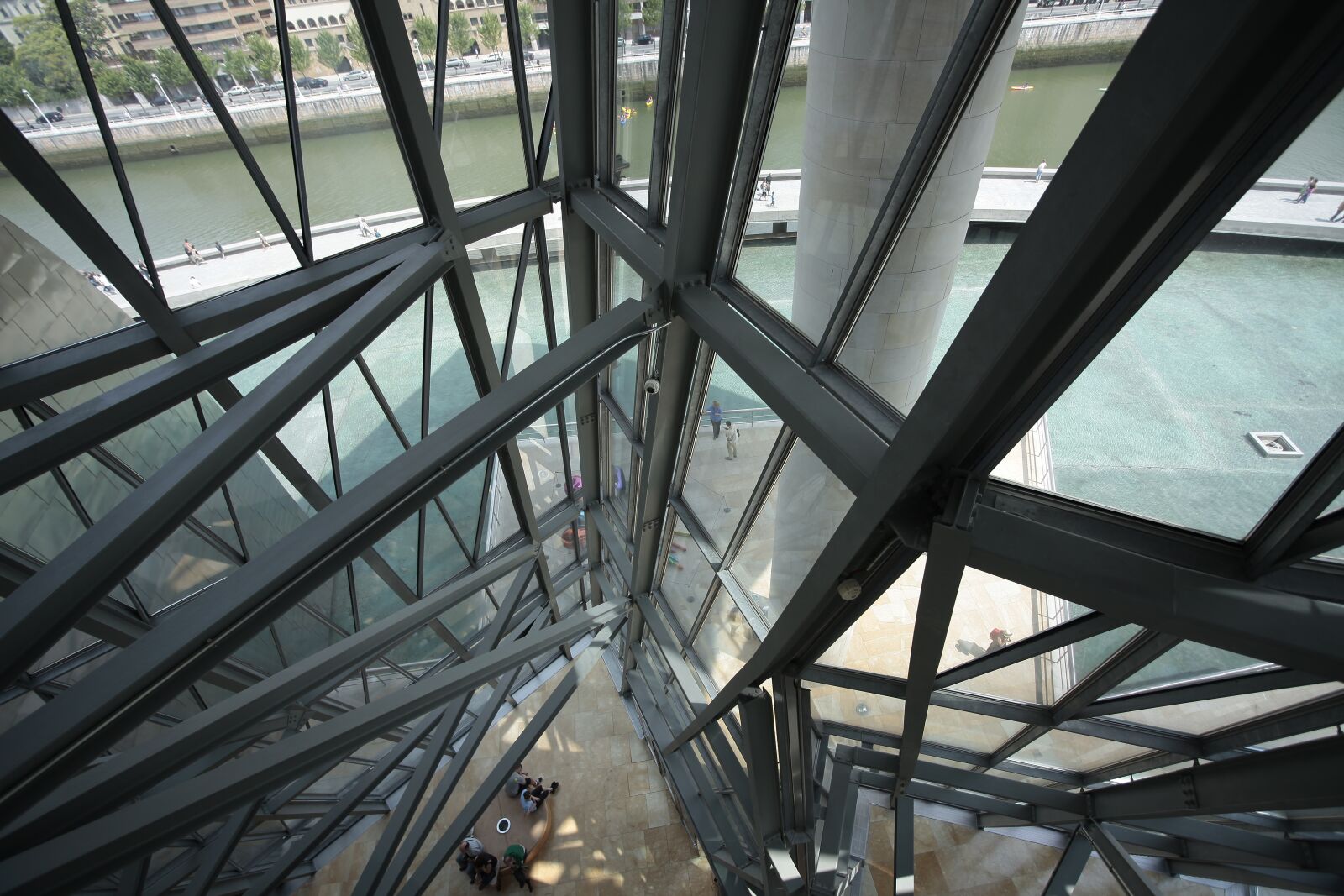 Canon EOS 5D Mark II sample photo. Architecture, guggenheim, guggenheim museum photography