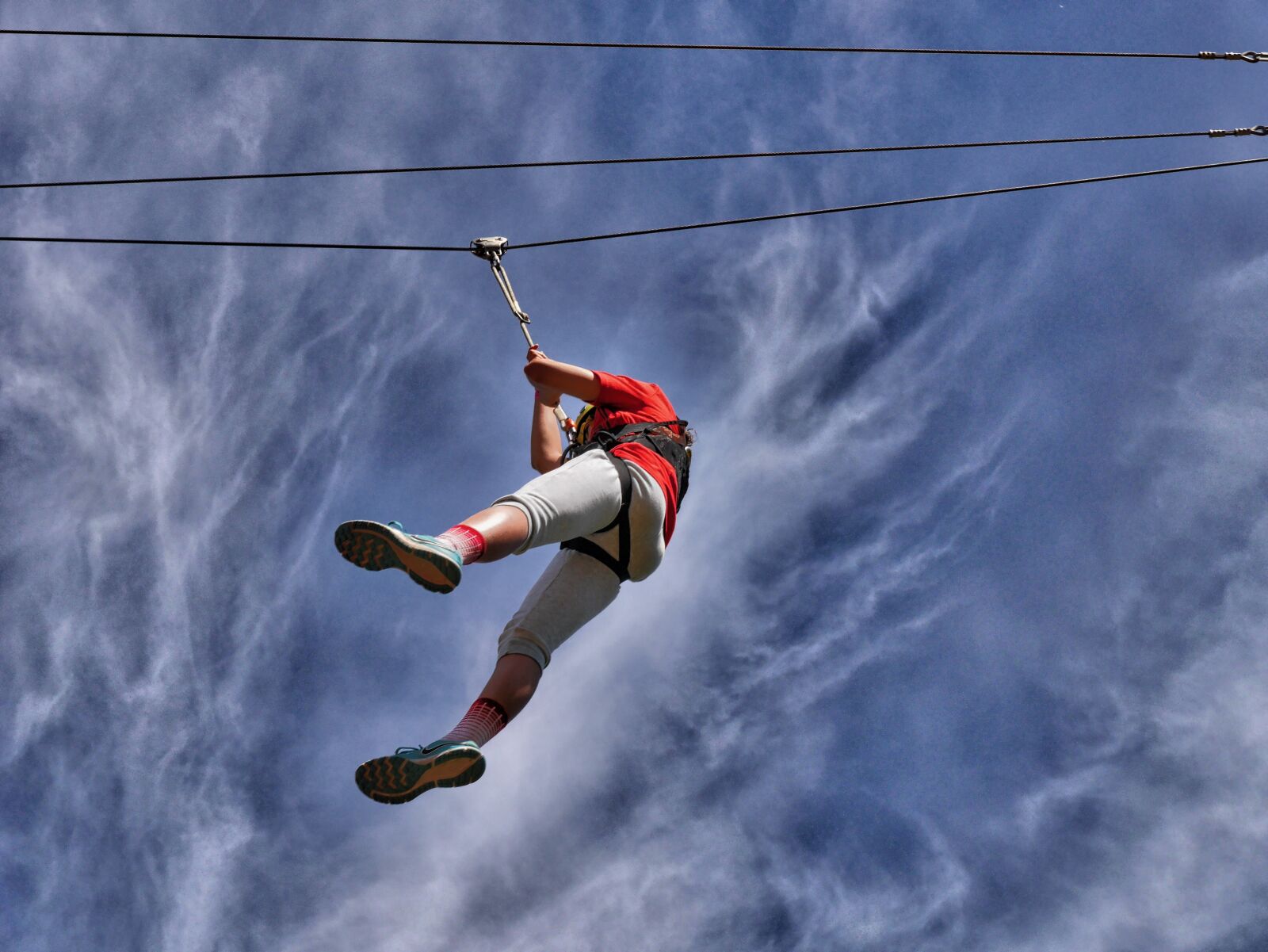 Panasonic Lumix DMC-GX7 sample photo. High wire, conkers theme photography