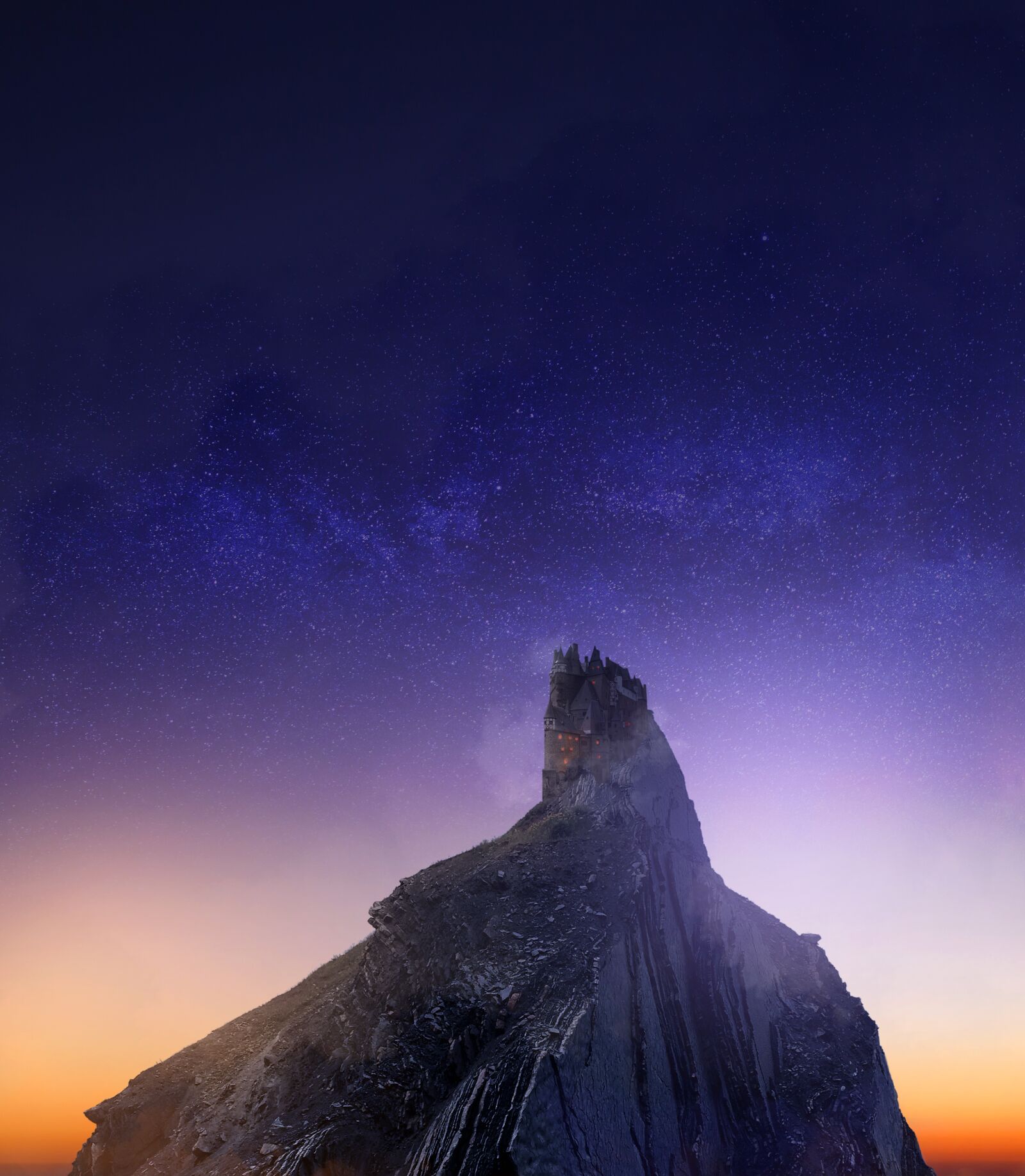 Apple iPhone 6s sample photo. Sky, mountain, sunset photography