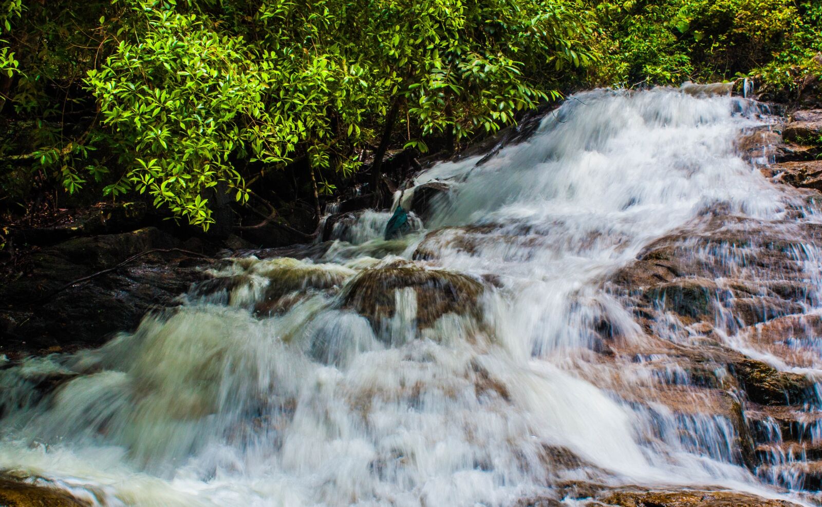 Canon EOS 450D (EOS Rebel XSi / EOS Kiss X2) sample photo. Waterfall, water, nature photography