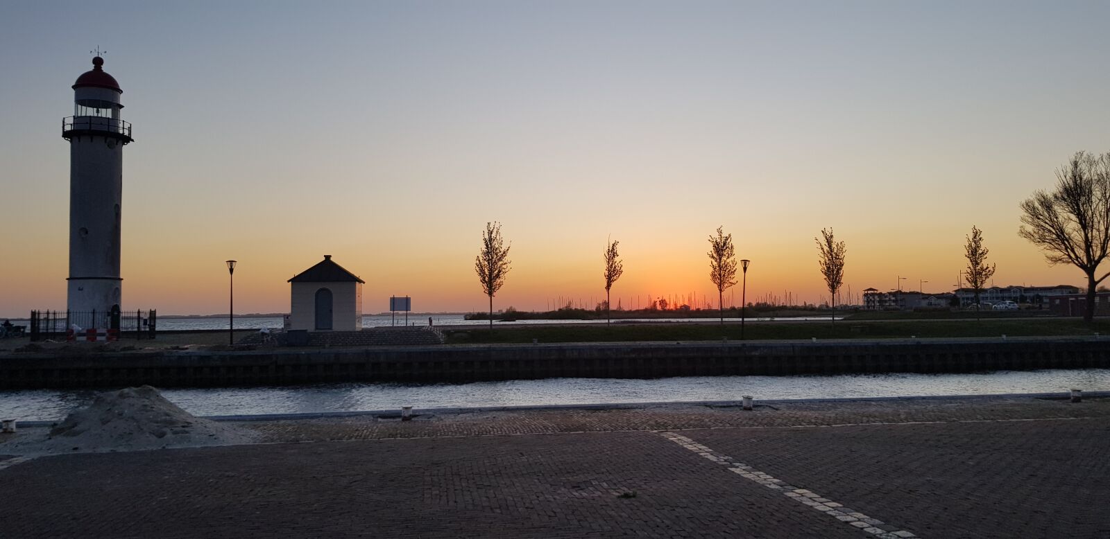Samsung Galaxy S8 sample photo. Hellevoetsluis, netherlands, sunset photography