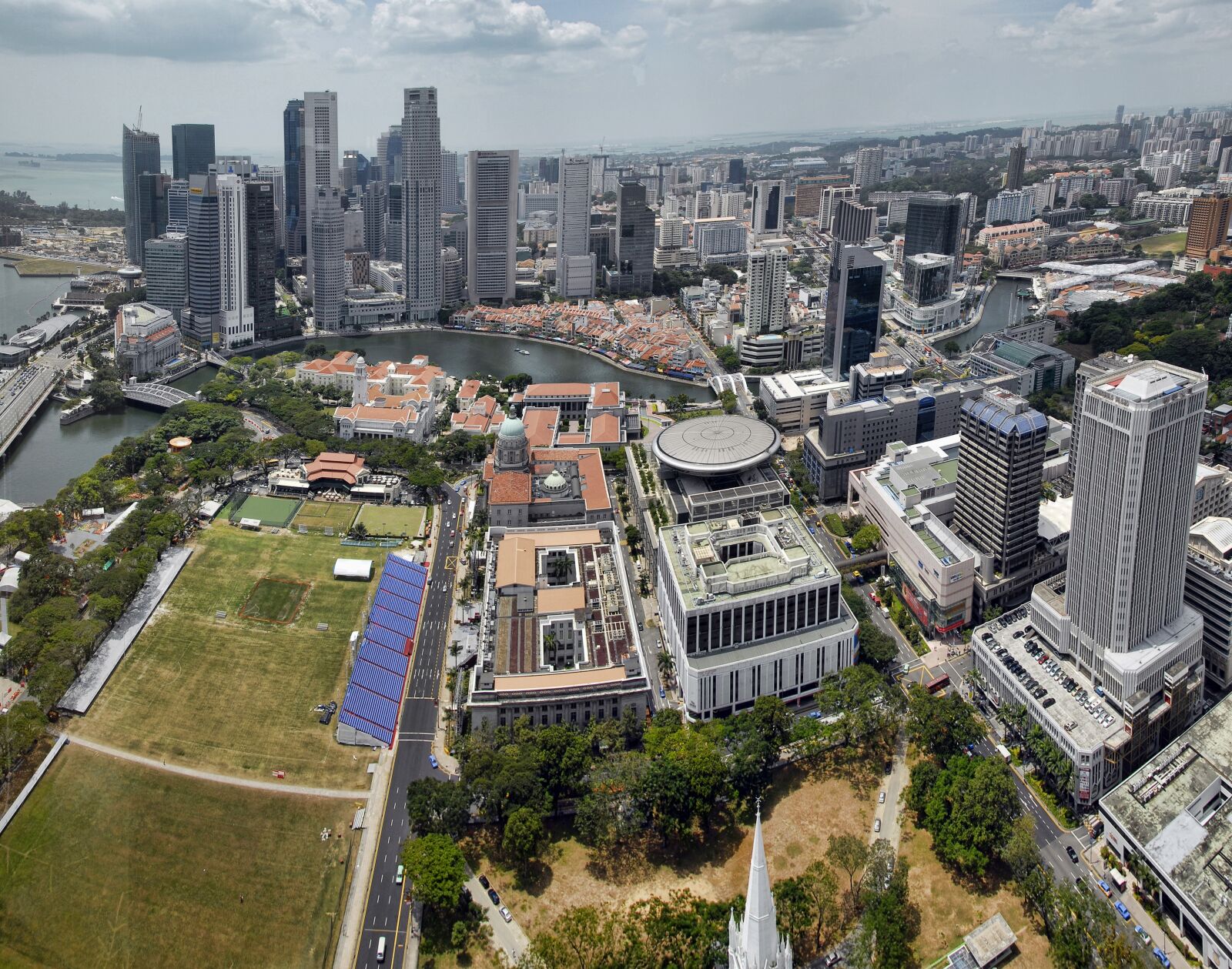 Nikon D200 sample photo. Singapore, cityscape, architecture photography