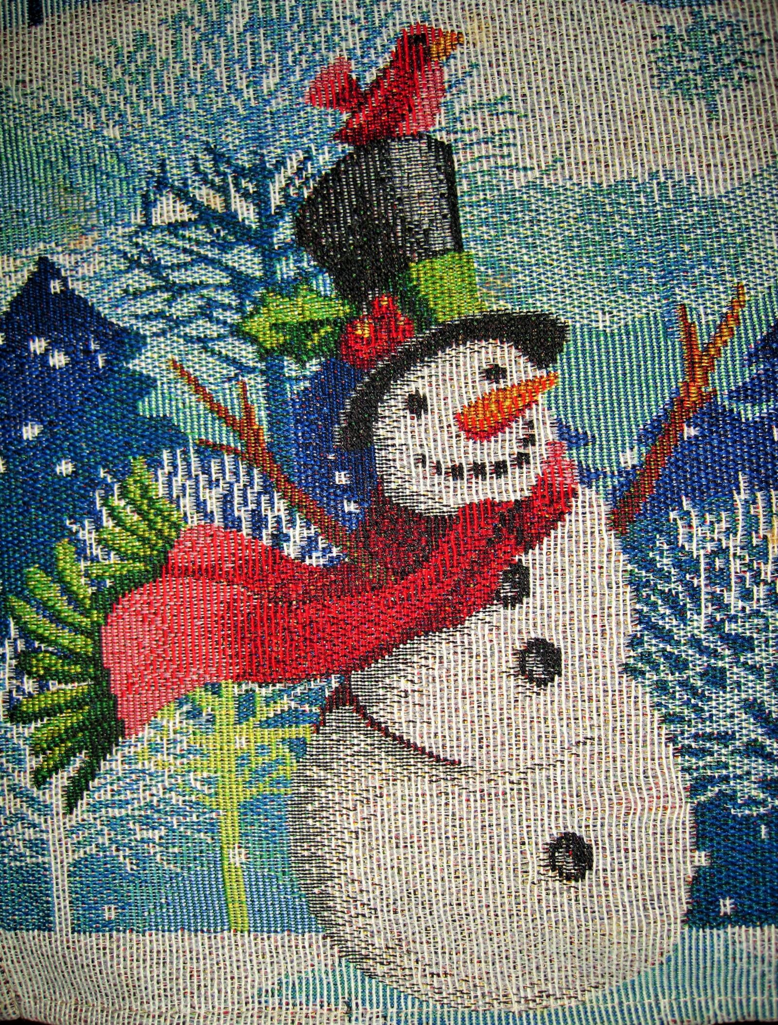 Canon PowerShot SD1200 IS (Digital IXUS 95 IS / IXY Digital 110 IS) sample photo. Snowman, image, scarf photography