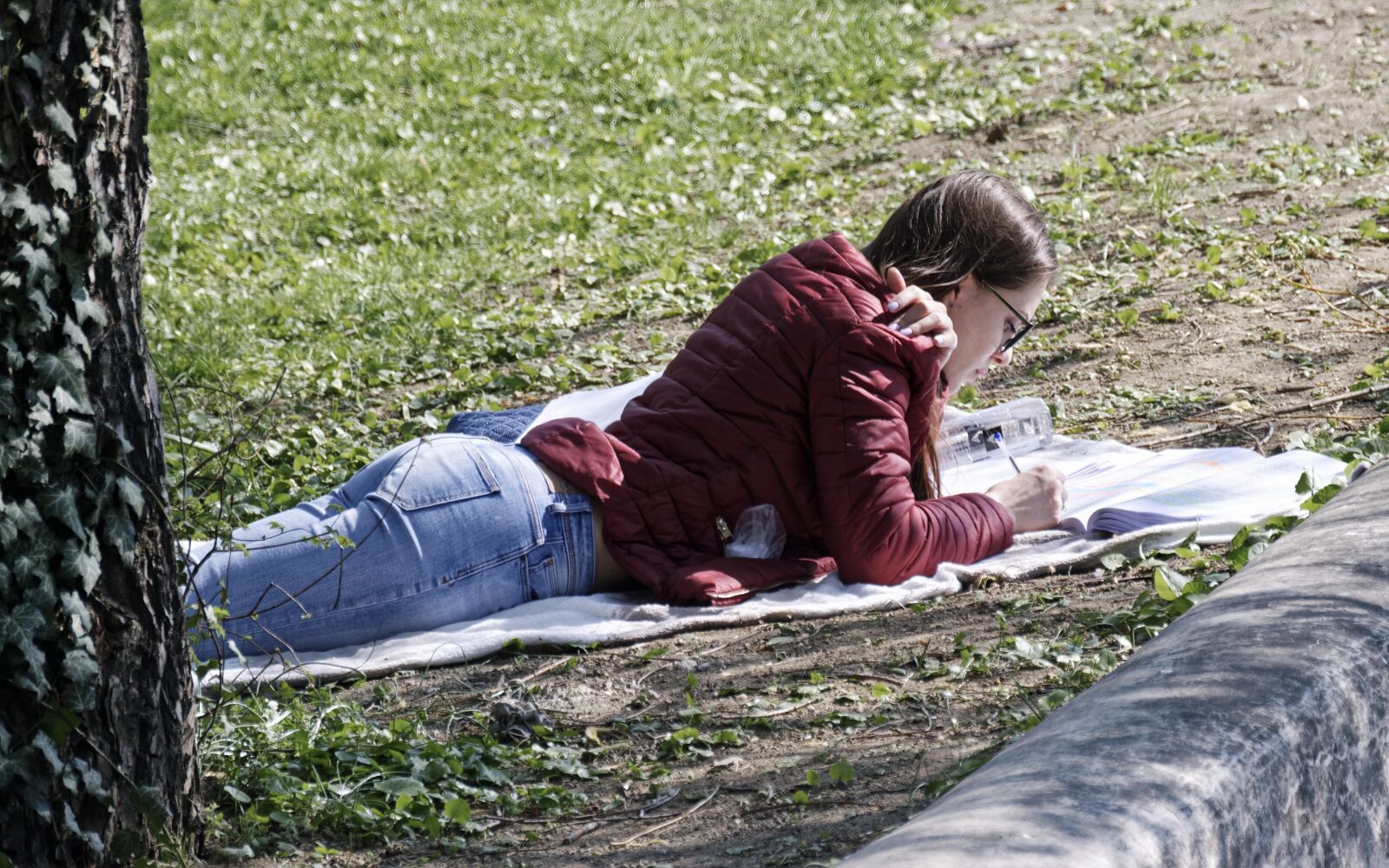 Nikon D5300 sample photo. Girl, young, seated photography